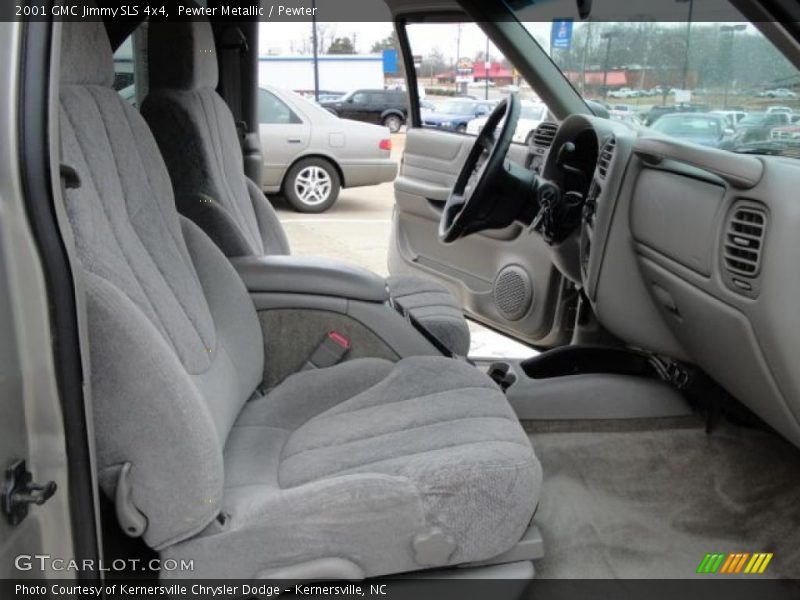 Pewter Metallic / Pewter 2001 GMC Jimmy SLS 4x4