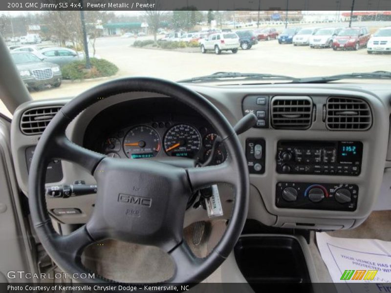 Pewter Metallic / Pewter 2001 GMC Jimmy SLS 4x4