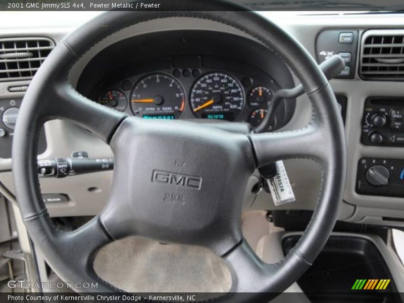 Pewter Metallic / Pewter 2001 GMC Jimmy SLS 4x4