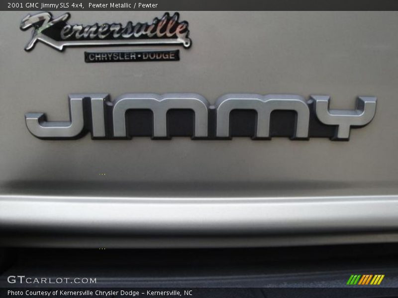 Pewter Metallic / Pewter 2001 GMC Jimmy SLS 4x4