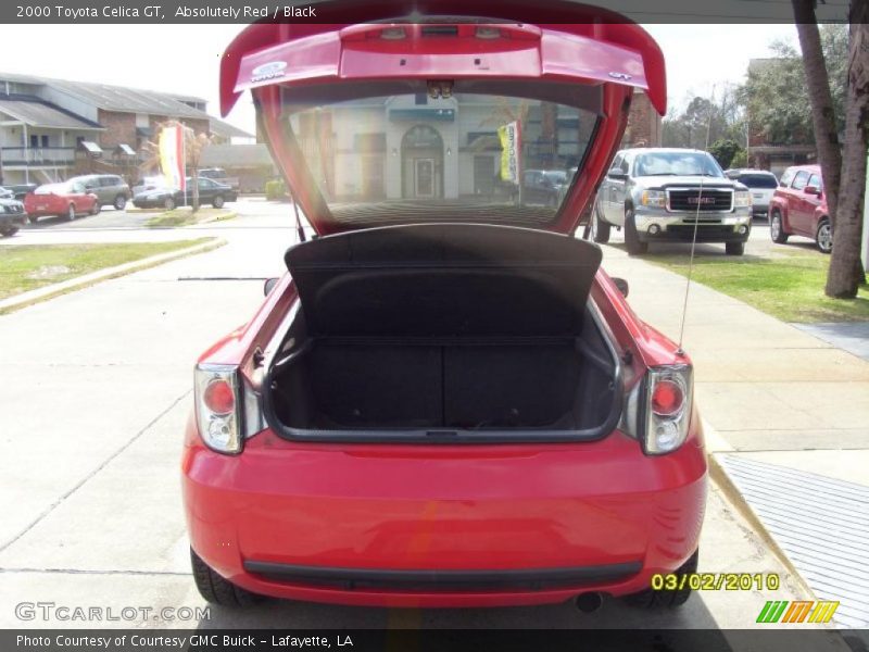 Absolutely Red / Black 2000 Toyota Celica GT