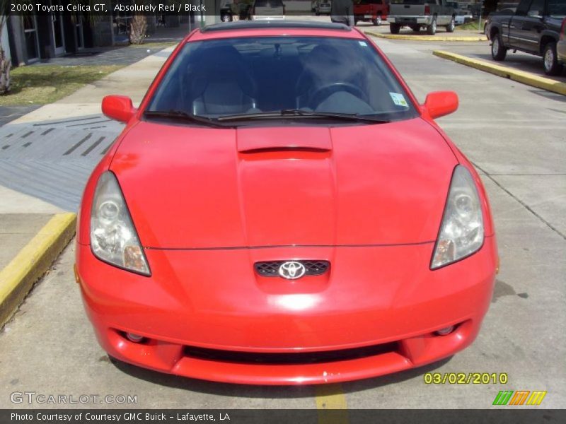 Absolutely Red / Black 2000 Toyota Celica GT