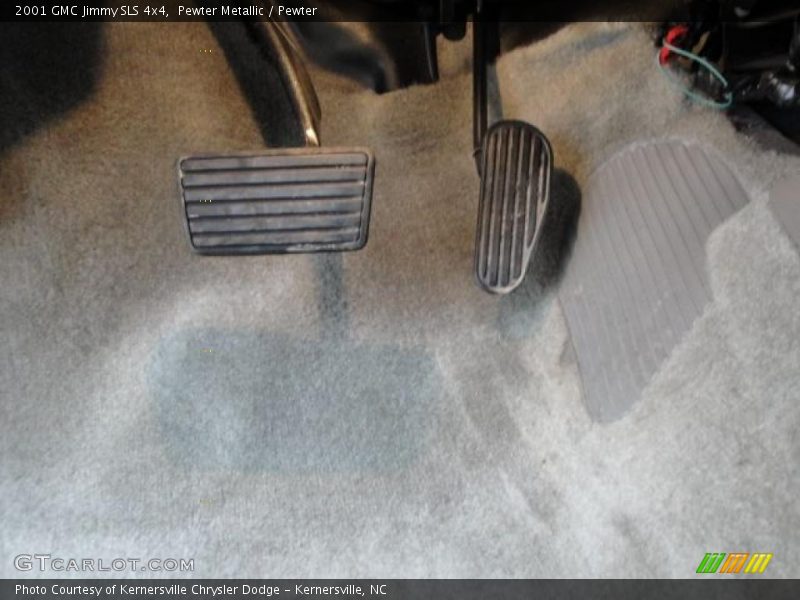 Pewter Metallic / Pewter 2001 GMC Jimmy SLS 4x4