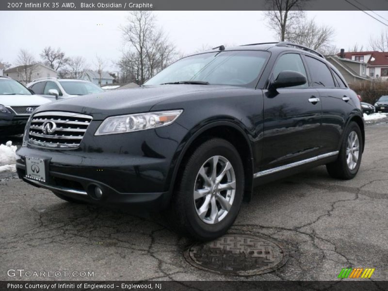 Black Obsidian / Graphite 2007 Infiniti FX 35 AWD