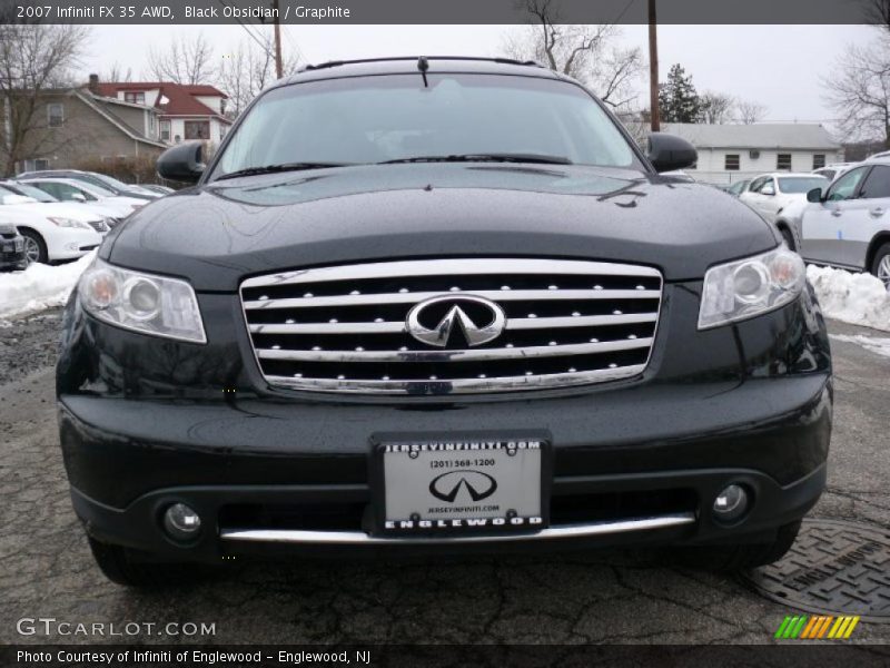 Black Obsidian / Graphite 2007 Infiniti FX 35 AWD