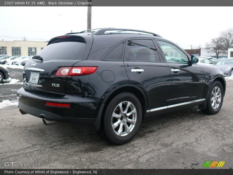 Black Obsidian / Graphite 2007 Infiniti FX 35 AWD