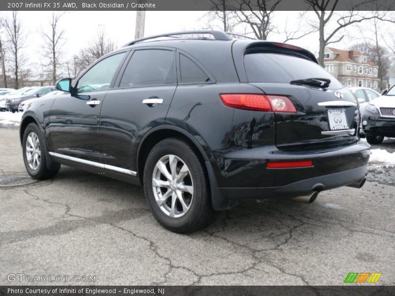 Black Obsidian / Graphite 2007 Infiniti FX 35 AWD