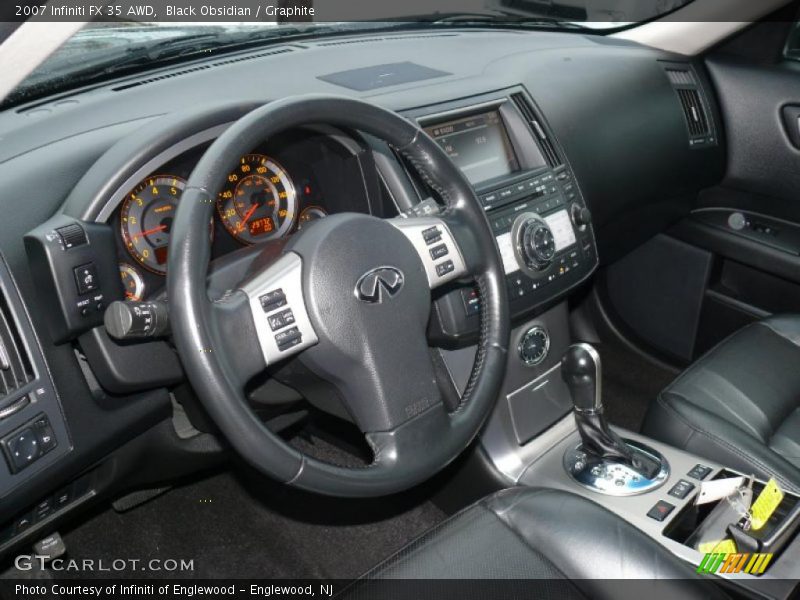 Black Obsidian / Graphite 2007 Infiniti FX 35 AWD