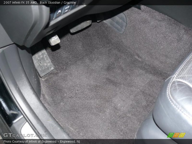 Black Obsidian / Graphite 2007 Infiniti FX 35 AWD