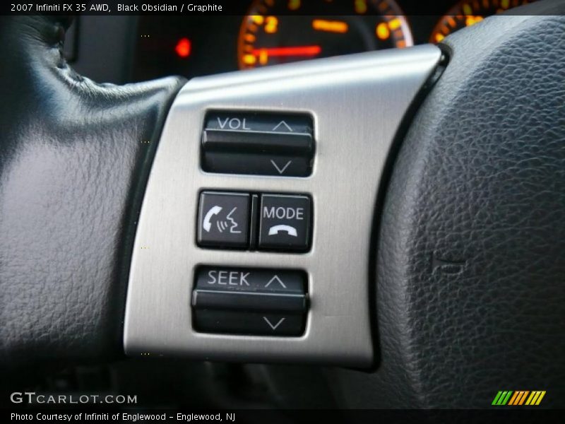 Black Obsidian / Graphite 2007 Infiniti FX 35 AWD