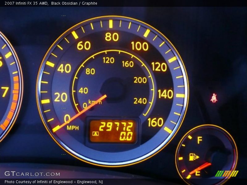 Black Obsidian / Graphite 2007 Infiniti FX 35 AWD