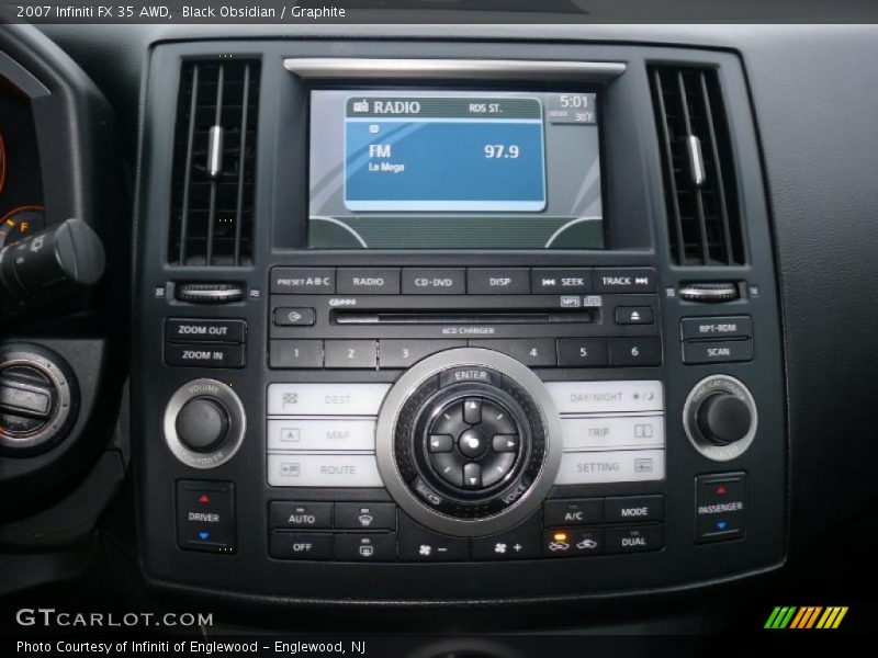 Black Obsidian / Graphite 2007 Infiniti FX 35 AWD