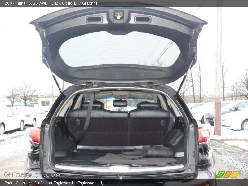 Black Obsidian / Graphite 2007 Infiniti FX 35 AWD