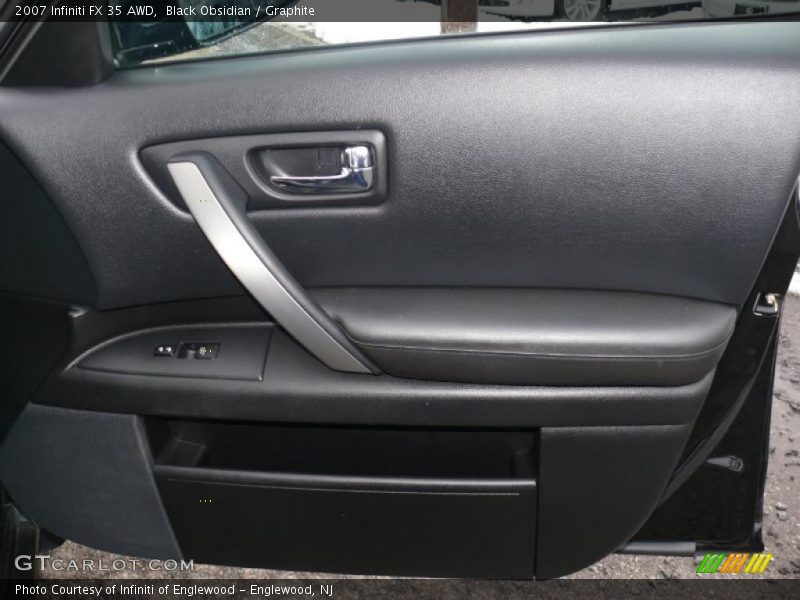 Black Obsidian / Graphite 2007 Infiniti FX 35 AWD