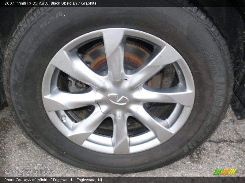 Black Obsidian / Graphite 2007 Infiniti FX 35 AWD
