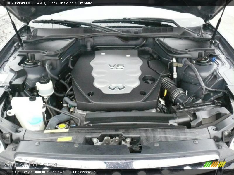 Black Obsidian / Graphite 2007 Infiniti FX 35 AWD