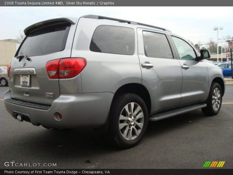 Silver Sky Metallic / Graphite 2008 Toyota Sequoia Limited 4WD