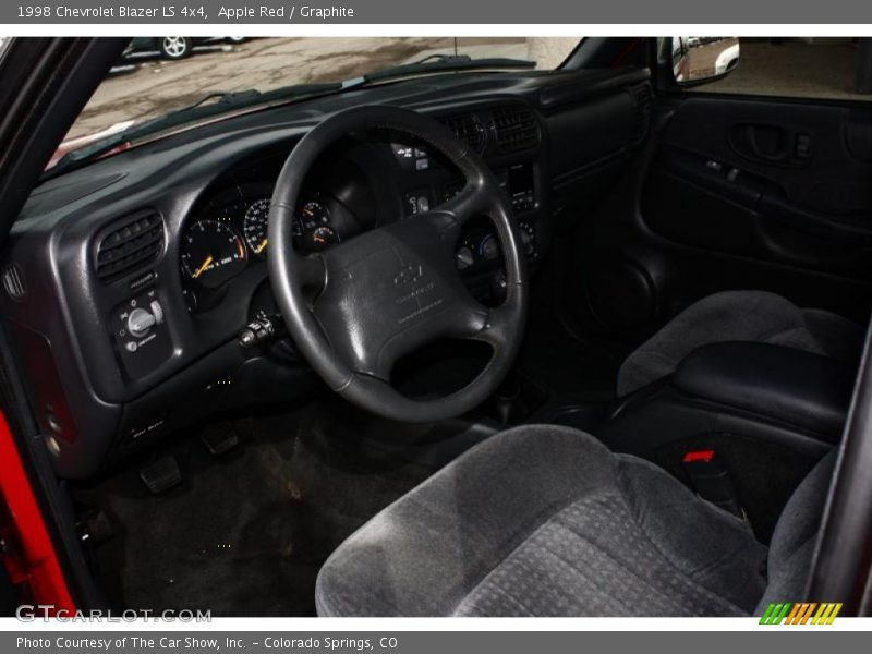 Apple Red / Graphite 1998 Chevrolet Blazer LS 4x4