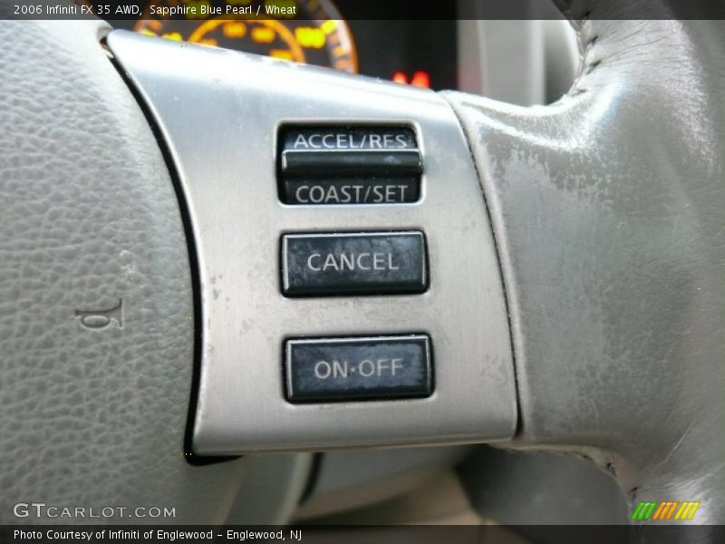 Sapphire Blue Pearl / Wheat 2006 Infiniti FX 35 AWD