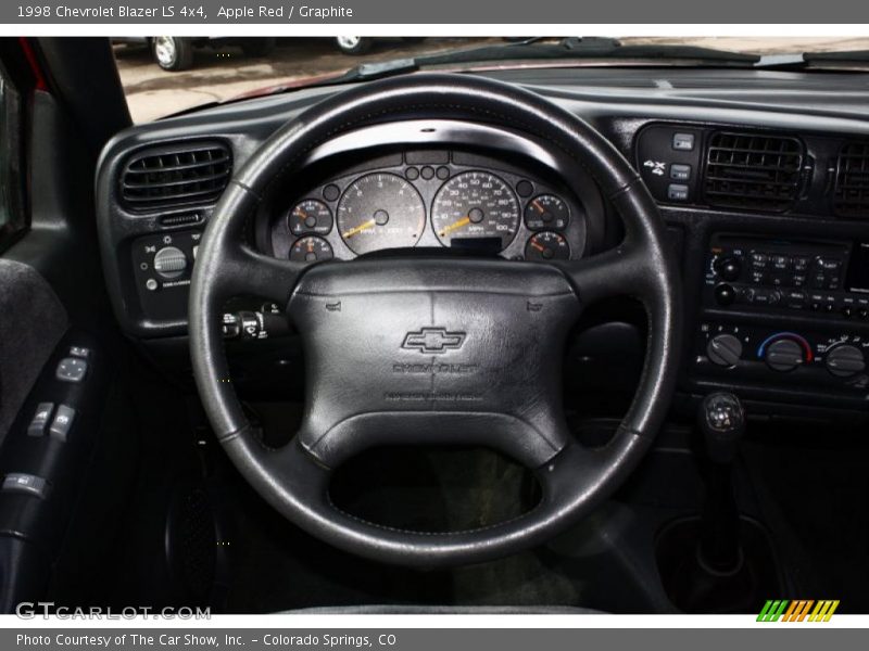 Apple Red / Graphite 1998 Chevrolet Blazer LS 4x4