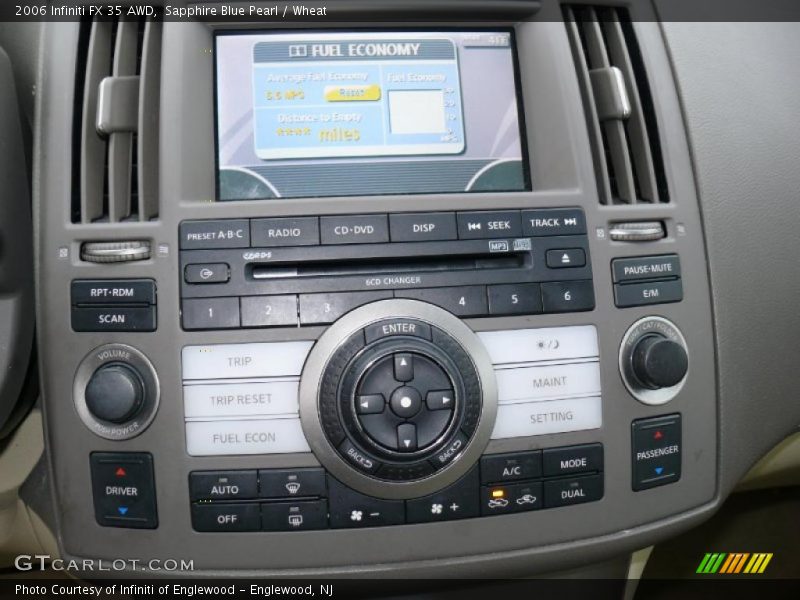 Sapphire Blue Pearl / Wheat 2006 Infiniti FX 35 AWD
