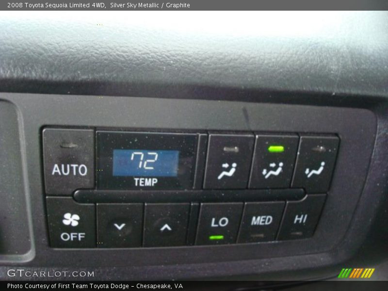 Silver Sky Metallic / Graphite 2008 Toyota Sequoia Limited 4WD