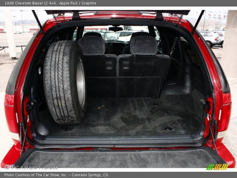 Apple Red / Graphite 1998 Chevrolet Blazer LS 4x4