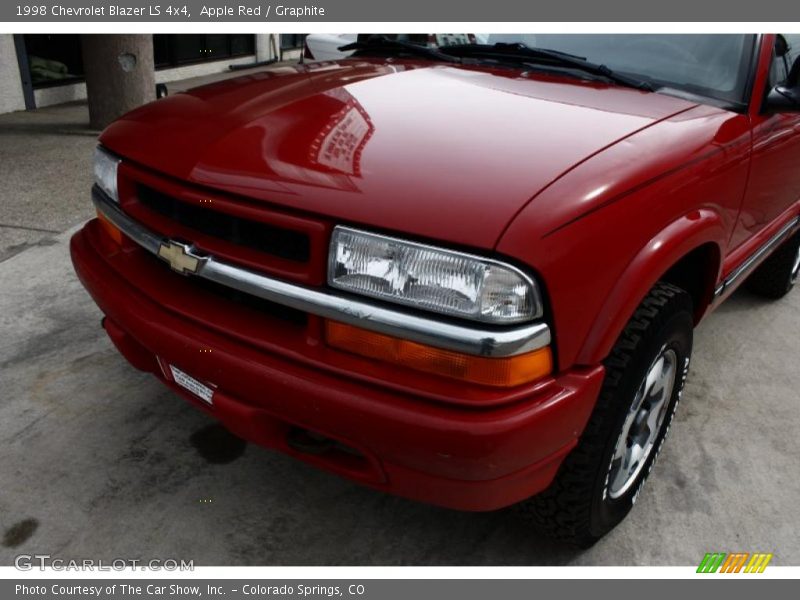 Apple Red / Graphite 1998 Chevrolet Blazer LS 4x4