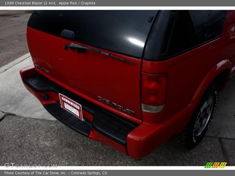 Apple Red / Graphite 1998 Chevrolet Blazer LS 4x4