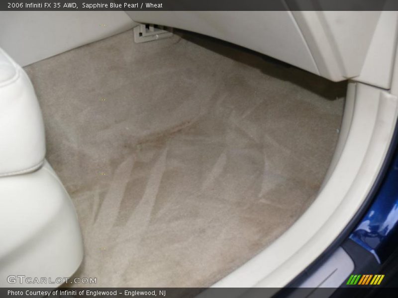 Sapphire Blue Pearl / Wheat 2006 Infiniti FX 35 AWD