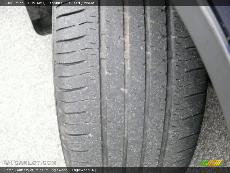 Sapphire Blue Pearl / Wheat 2006 Infiniti FX 35 AWD