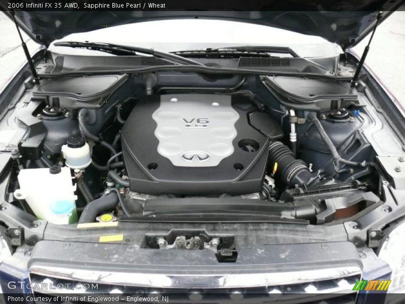 Sapphire Blue Pearl / Wheat 2006 Infiniti FX 35 AWD