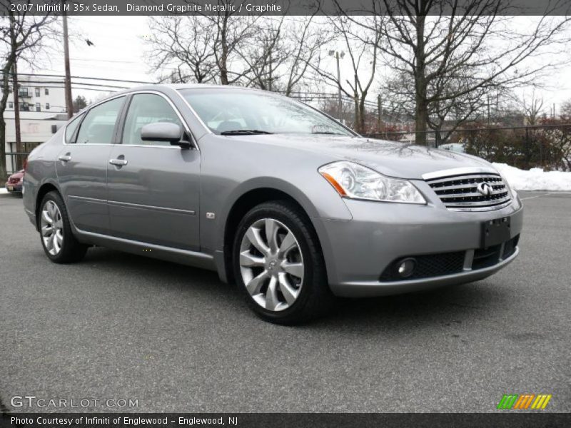 Diamond Graphite Metallic / Graphite 2007 Infiniti M 35x Sedan