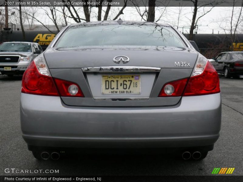 Diamond Graphite Metallic / Graphite 2007 Infiniti M 35x Sedan
