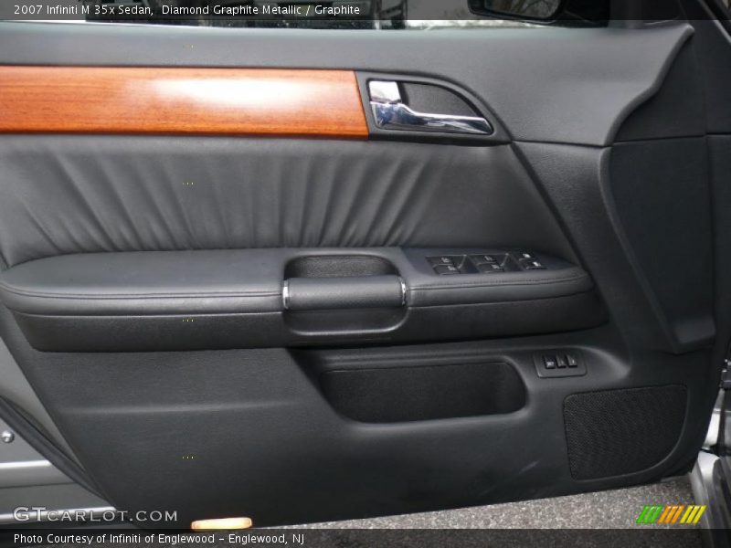Diamond Graphite Metallic / Graphite 2007 Infiniti M 35x Sedan
