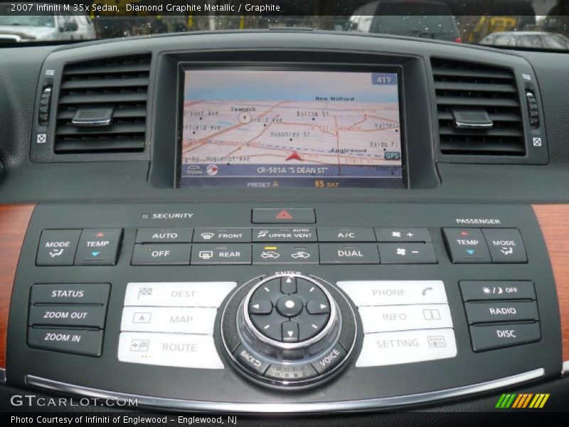Diamond Graphite Metallic / Graphite 2007 Infiniti M 35x Sedan