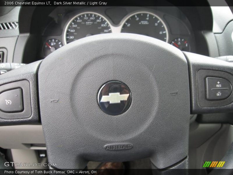 Dark Silver Metallic / Light Gray 2006 Chevrolet Equinox LT