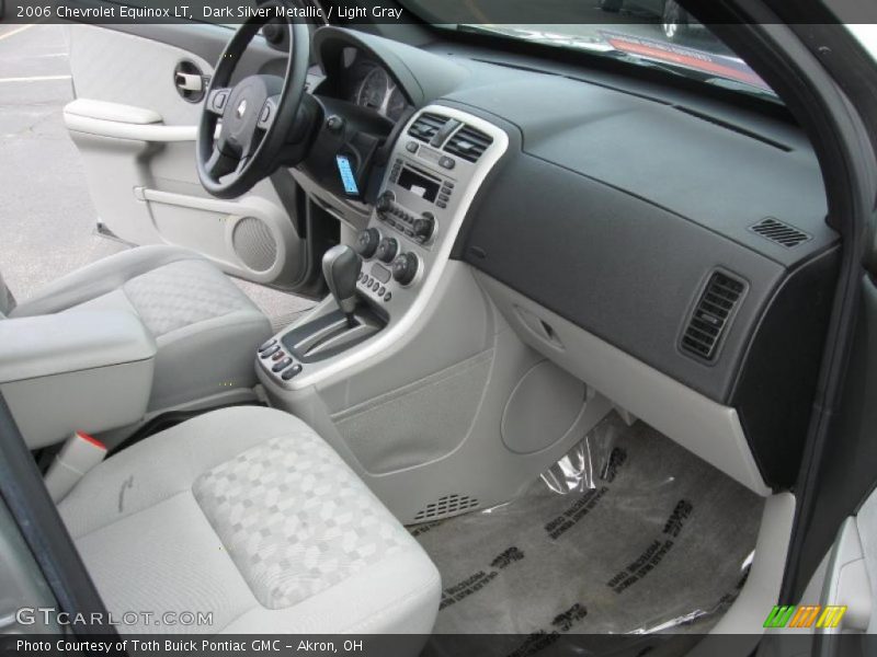 Dark Silver Metallic / Light Gray 2006 Chevrolet Equinox LT