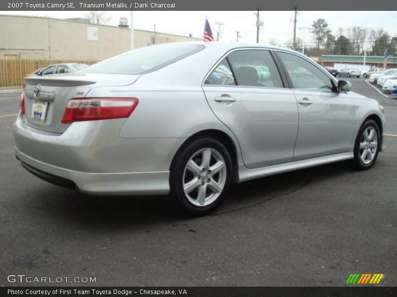 Titanium Metallic / Dark Charcoal 2007 Toyota Camry SE