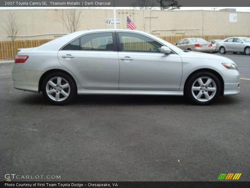 Titanium Metallic / Dark Charcoal 2007 Toyota Camry SE