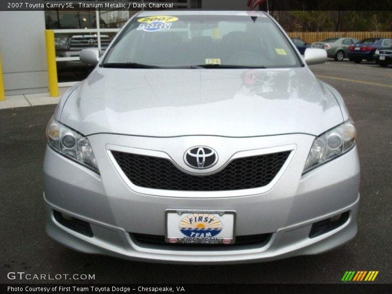 Titanium Metallic / Dark Charcoal 2007 Toyota Camry SE