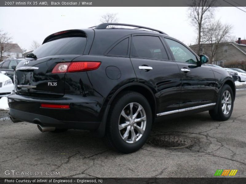 Black Obsidian / Wheat 2007 Infiniti FX 35 AWD
