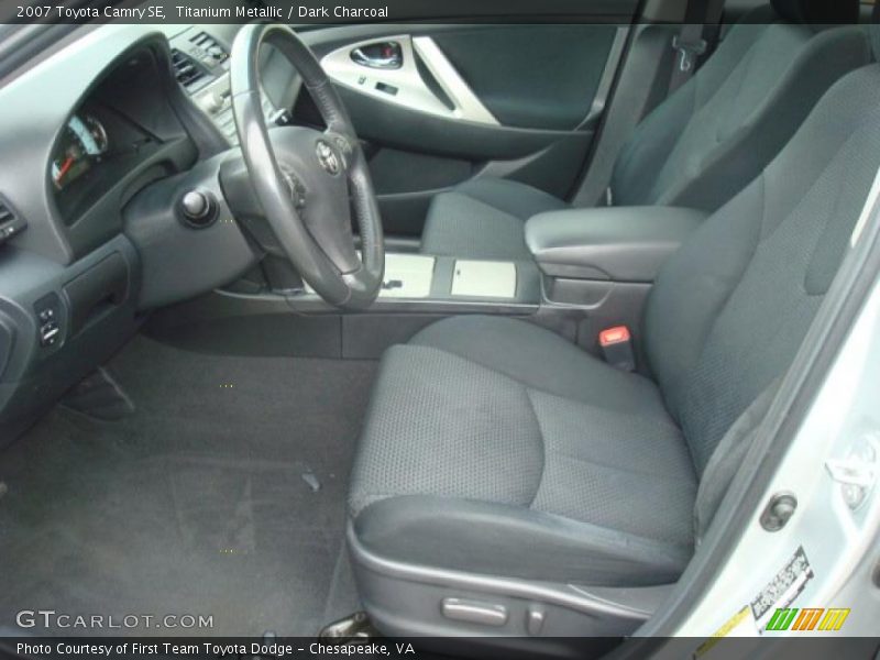 Titanium Metallic / Dark Charcoal 2007 Toyota Camry SE