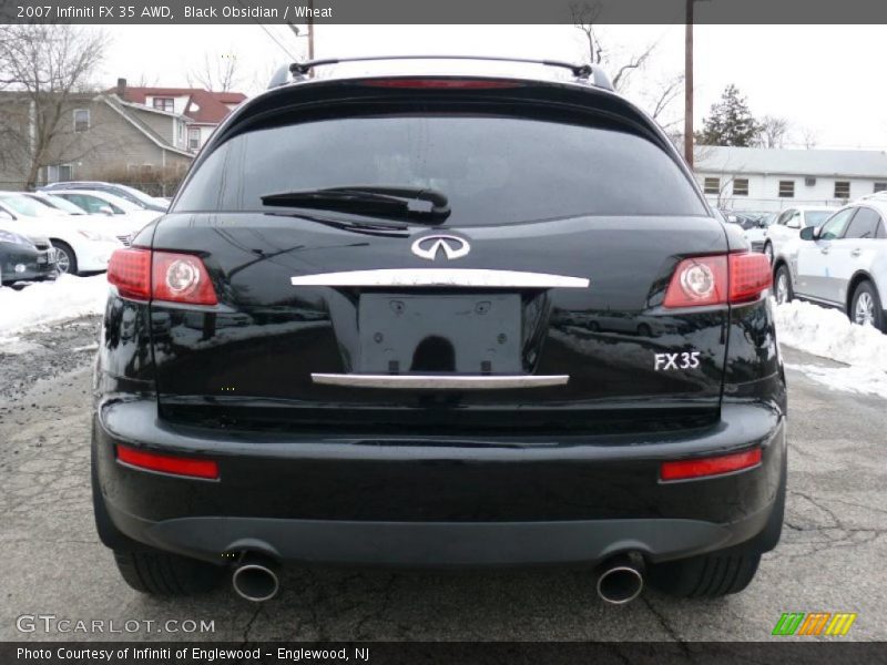 Black Obsidian / Wheat 2007 Infiniti FX 35 AWD