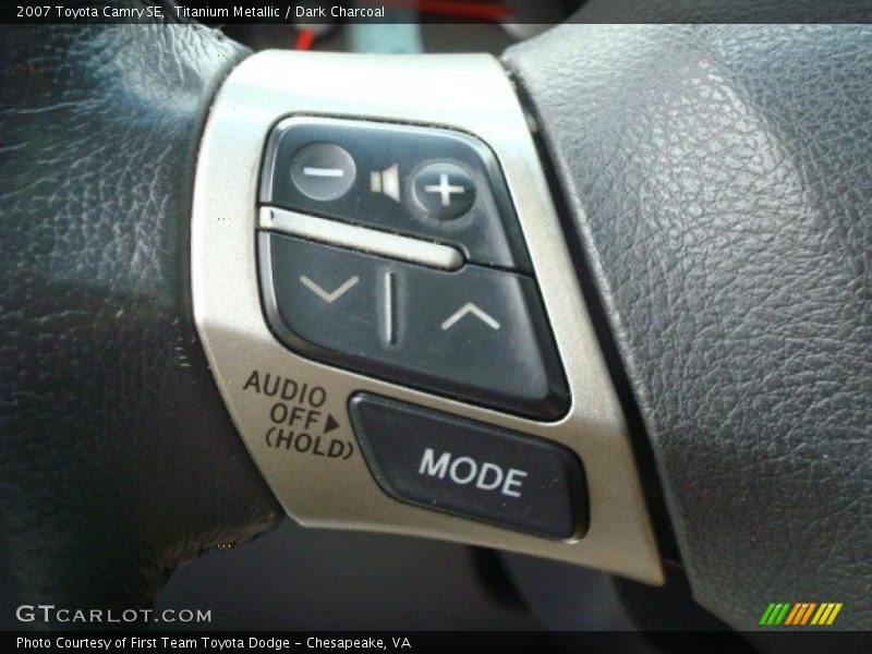 Titanium Metallic / Dark Charcoal 2007 Toyota Camry SE