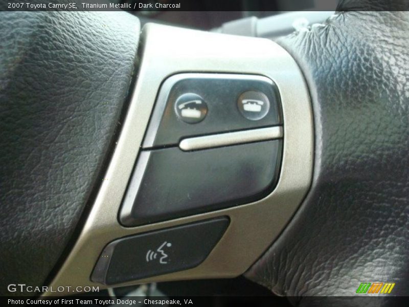 Titanium Metallic / Dark Charcoal 2007 Toyota Camry SE