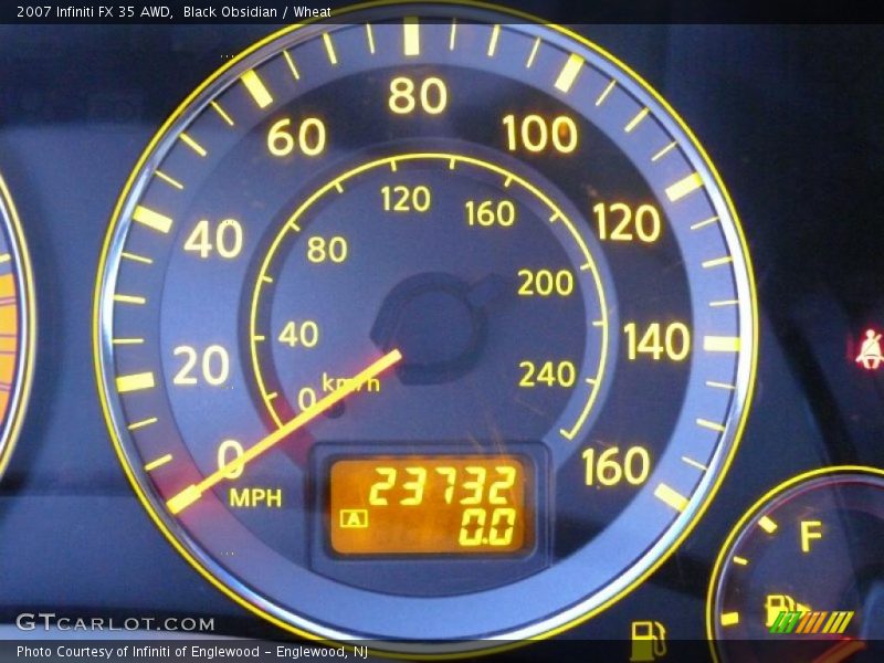 Black Obsidian / Wheat 2007 Infiniti FX 35 AWD