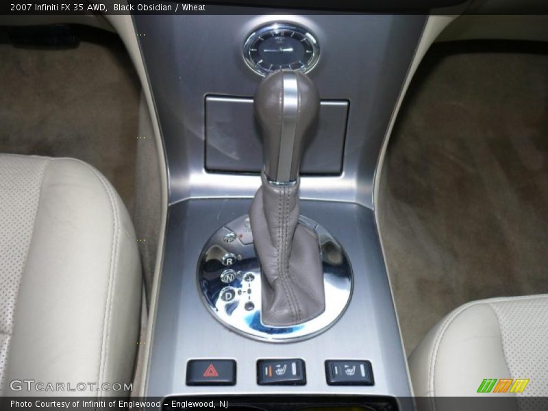 Black Obsidian / Wheat 2007 Infiniti FX 35 AWD