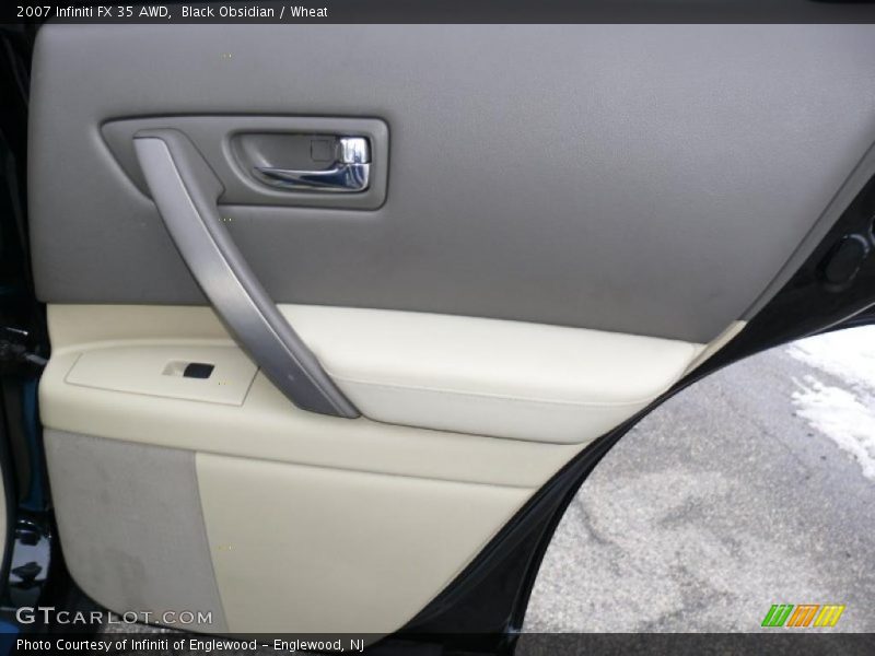 Black Obsidian / Wheat 2007 Infiniti FX 35 AWD