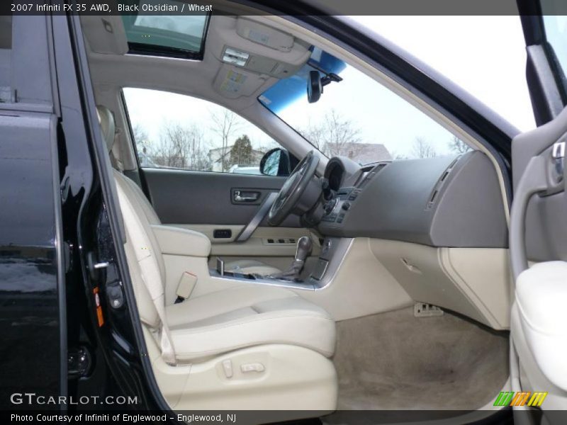 Black Obsidian / Wheat 2007 Infiniti FX 35 AWD